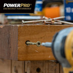 Power Pro Premium Exterior Wood Screws, #10 x 3-1/2" Inch All-Purpose Deck Screws for Outdoor Projects, T-25 Star Bit Included, Bronze, 1000 Pieces | 967781V4