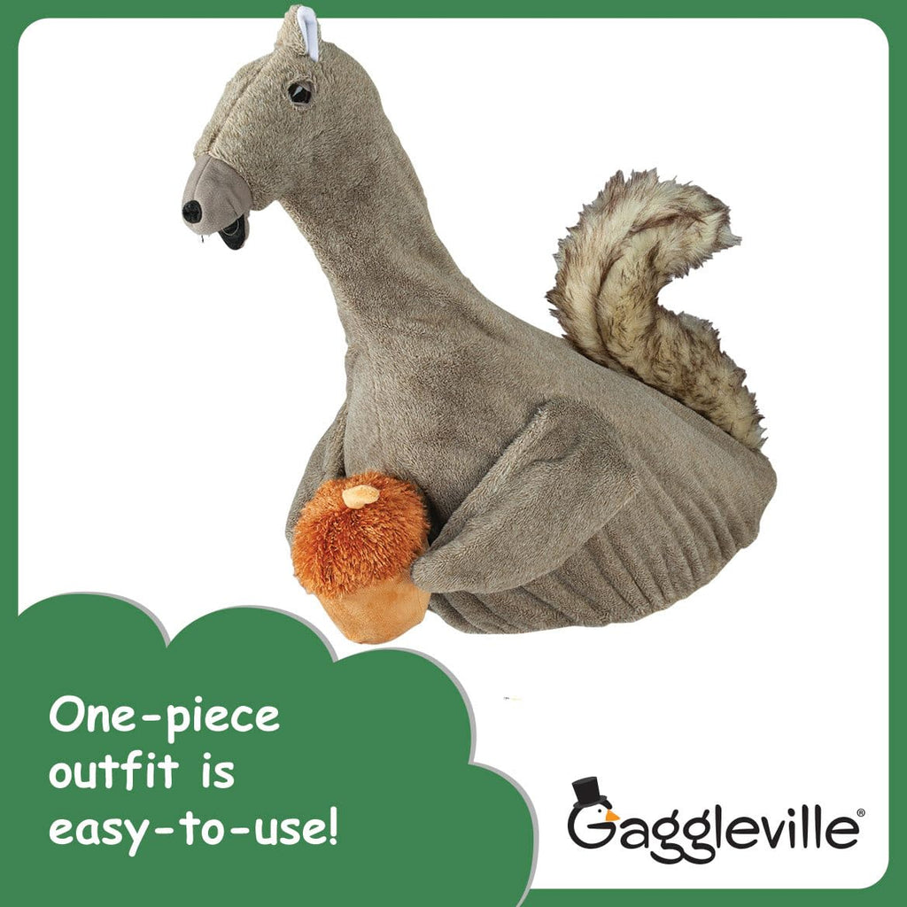 Gaggleville Squirrel Goose Outfit, Fits Large 23" H Statue, by Fox