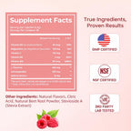 CalmRest Calm Magnesium Powder Calming Drink Mix Cortisol Supplement for Women with Ashwagandha, Saffron, L Theanine, Vitamin D3-Stress Relief & Relaxation Support, No Sugar, 30Ct, Raspberry Lemonade