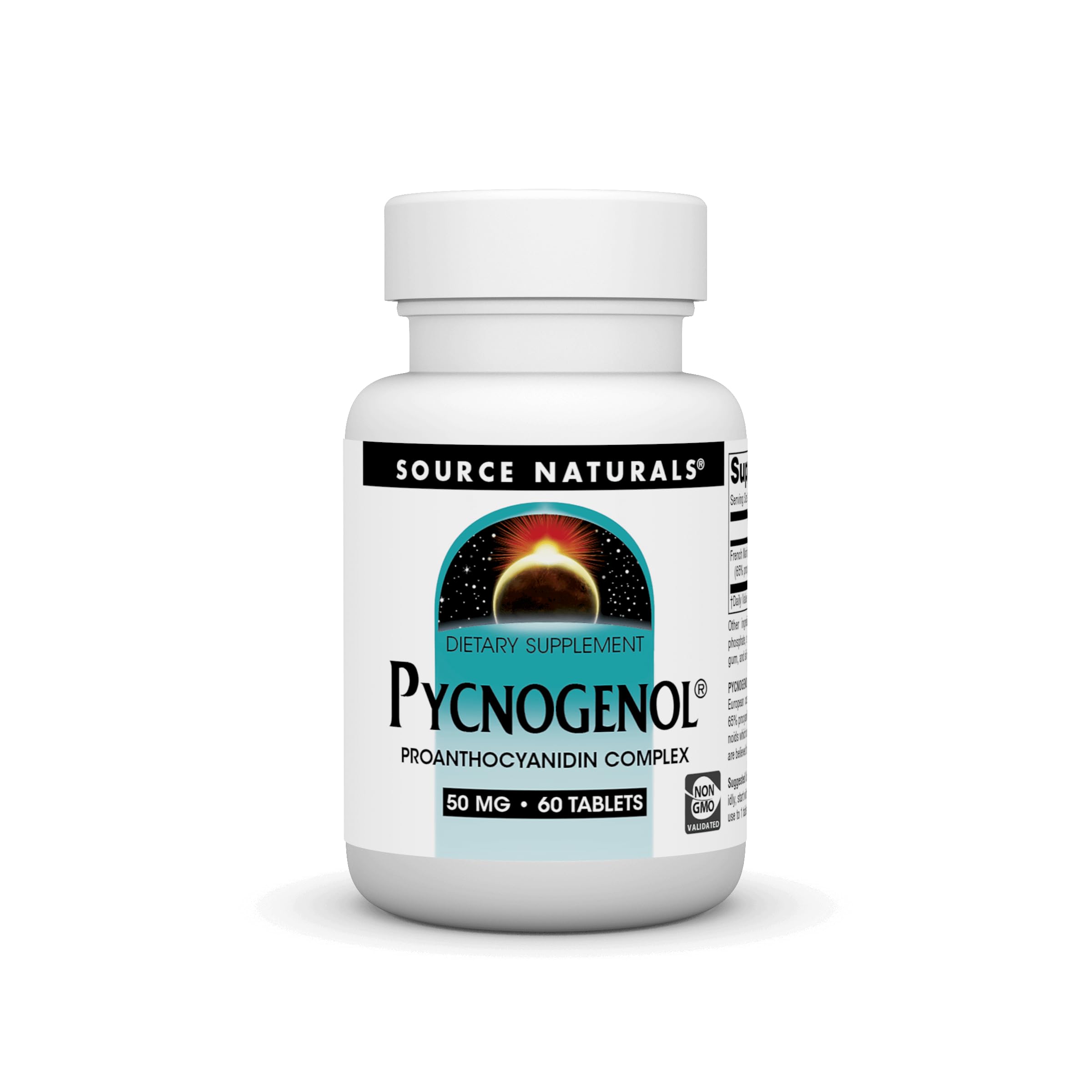 Source Naturals Pycnogenol 50 mg Proanthocyanidin Complex - 60 Tablets
