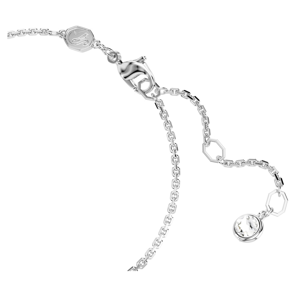 Swarovski Hyperbola Bracelet, Clear Infinity Motif Adorned with a Pavé of Crystals in a Rhodium-Finished Setting, Part of the Hyperbola Collection
