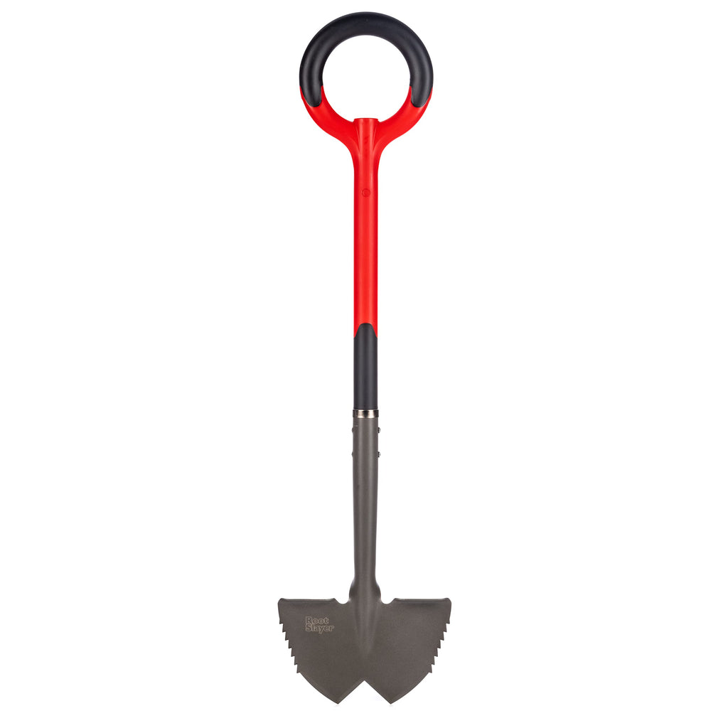Root Slayer 22611 Serrated Garden Edger, Red