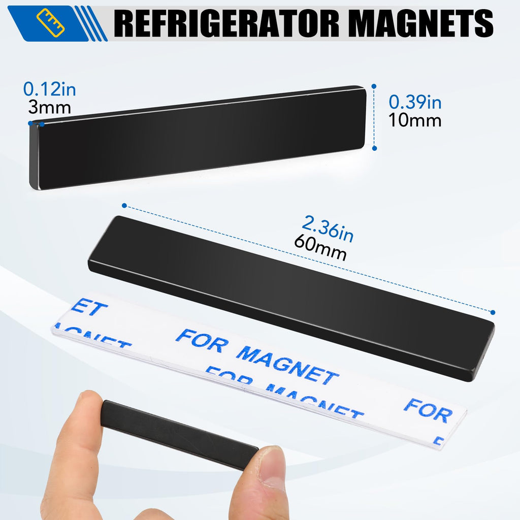 LOVIMAG Magnets Neodymium Magnet 6 Pack Strong Rare Earth Bar Adhesive