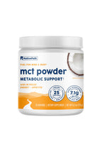 NativePath MCT Oil Powder Supplement - Unflavored MCT Powder with Keto-Friendly C8 MCTs. Free of Dairy, Gluten and GMOs, 25 Servings