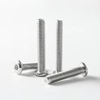 M8 x 90mm (10 Pack) Metric Flat Head Hex Socket Cap Screws Bolts, 304 Stainless Steel 18-8, Hex Drive, Bright Finish, Fully Machine Thread