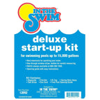 In The Swim Saltwater Pool Opening Chemical Kit - Start-Up Treatment for Salt Pools Up to 15,000 Gallons - Shock, Algaecide, Clarifier, Stain Preventer & Oil Absorber