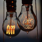 Jslinter 6-Pack Edison Light Bulb 60 Watt Dimmable A19 Vintage Warm Bulb