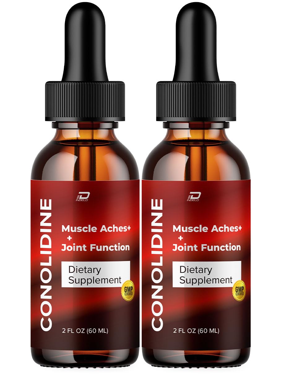 Conolidine Healthy Advanced Formula – Conolidine Liquid Drops All Natural Healthy Levels Reviews (2 Pack – 2 Month Supply)