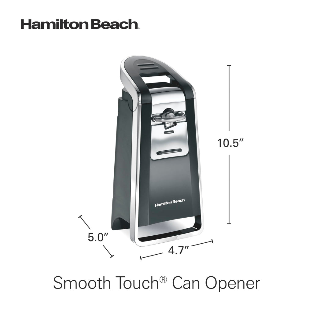 Hamilton Beach Smooth Touch Electric Can Opener With Easy Push Down Lever