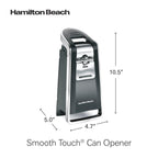 Hamilton Beach Smooth Touch Electric Can Opener With Easy Push Down Lever