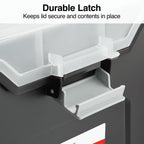 Staples File Folder Tote, Portable Filing Box for Letter Size Hanging Files