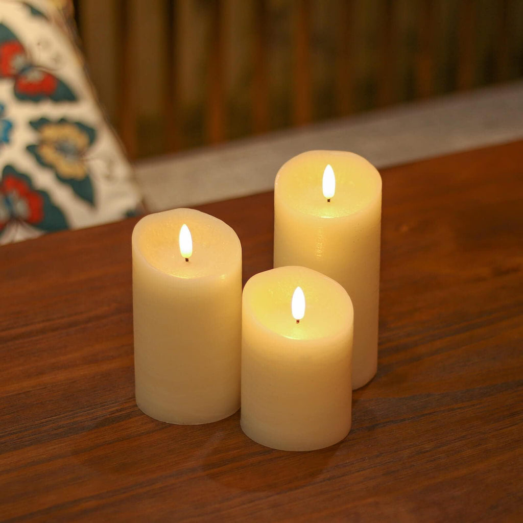 ANGELLOONG Flameless Candles with Remote, Battery Candles Flickering