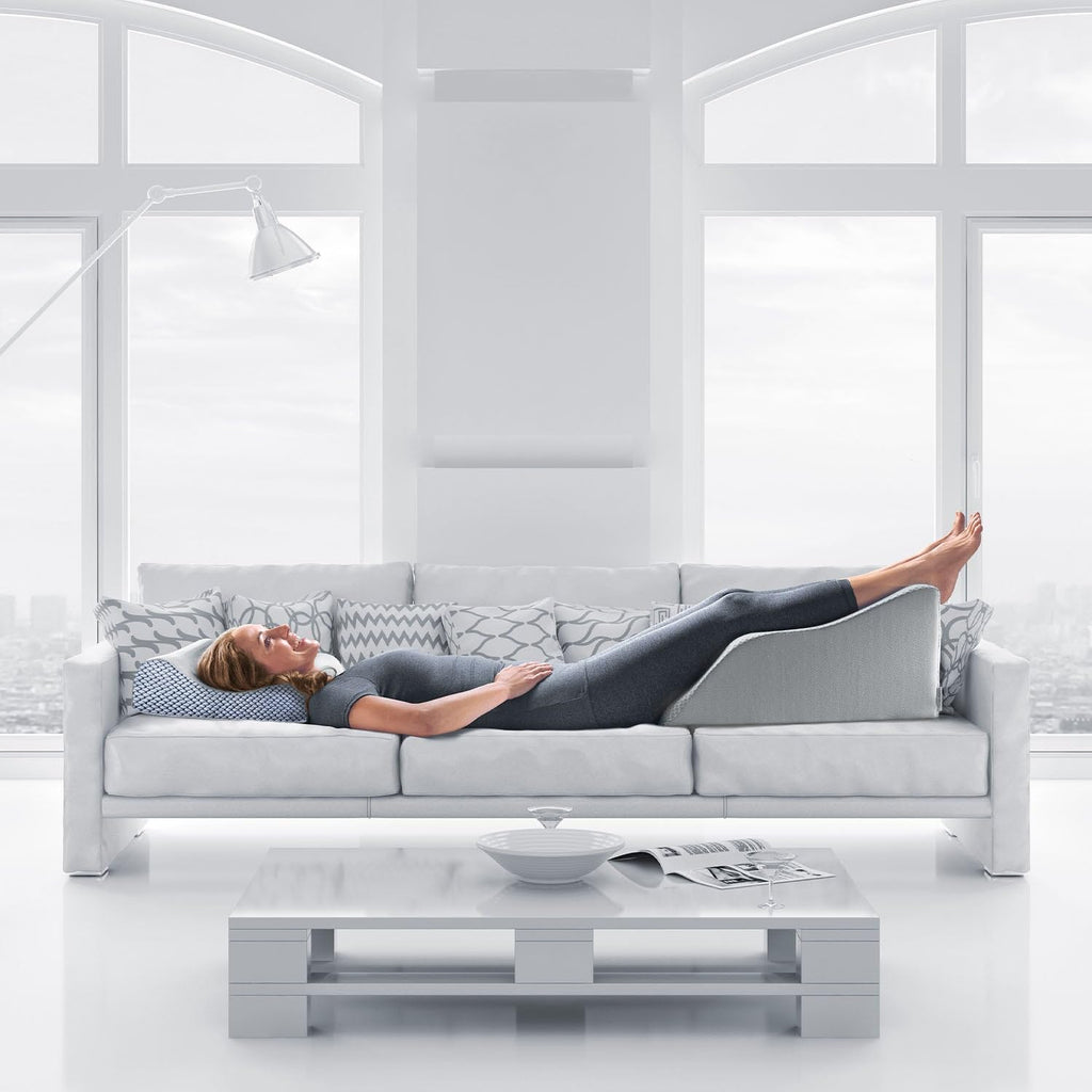 Lounge Doctor Leg Rest LD Heather Grey Large 18"