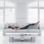 Lounge Doctor Leg Rest LD Heather Grey Large 18"