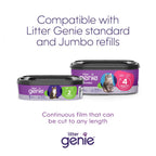Litter Genie Standard Cat Litter Disposal Pail with 14 ft Standard Refill