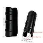 50PCS 3/4 Inch(25mm) Greenhouse Clips – Black Plastic Clamps for PVC Pipe