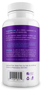 AURA VITAMINS - Vitiligo Capsules 60 Count | 1 Month | Improve Skin Pigmentation Support and Reduce White Spots | Effective Vitiligo Supplement | Natural Solution for White Spots on Skin. (1)