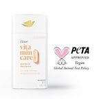 Dove VitaminCare+ Aluminum Free Deodorant Stick for 72H Odor Protection Peaches & Shea Butter Breathable Deodorant for Women 2.6 oz