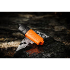 Exotac fireSLEEVE Waterproof Floating Lighter Case (Lighter Not Included) with Gas-Lock Strap for Thumb-free Operation, Molded TPE Body for Flexibility, and Super-tough Nylon Cap, Made in the USA