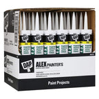 DAP Alex Painter's Acrylic Latex Caulk, White, 10.1 Oz, 30 Pack (7079818609)