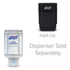 Purell Advanced Hand Sanitizer Gel ES1 Push-Style Hand Sanitizer Dispenser 450 mL Refill Bottle (Pack of 2) - 4450-06-EC2PK