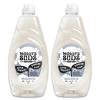 Molly's Suds Liquid Dish Soap | Clean, Simple Ingredients | Extra Scrubbing Power | Unscented, 24 oz - 2 Pack