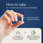 Better Way Health™ - Advanced Immune Readiness - Highly Purified 1,3/1,6 Beta Glucan 100 - Clinically Tested Immune Defense - 100mg/60 Capsules