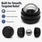 Flyfan Cold Massage Roller Ball, Small Gift for Teens, Men, Women, Boyfriend, Husband, Fitness Lovers, Stocking Stuffers,Handheld Muscle Roller Ball for Neck, Shoulders, Back, Calves & Feet