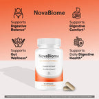NovaBiome Capsules - Official NovaBiome Pills Advanced Formula with All Natural Ingredients, Novabiome Advanced Pills for Wellness & Overall Health Support Reviews, 60 Capsules for 1 Month