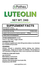 ePothex Pure Luteolin Powder 24 Grams, Brain and Nervous System Support, Promotes Immune Functionality, Maximum Absorption