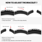Christian Black Leather Bracelet for Men, Braided Leather Cross Adjustable