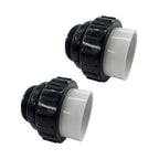HJSIUTV 21063-200-000 2" MIP x 2" PVC Hi Temp Union Compatible with Pentair Whisperflo and Intelliflo Swimming Pool and Spa Pumps High Temperature Unions (2 pack)