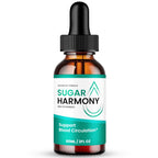 Sugar Harmony Drops, SugarHarmony Blood Formula Support Supplement Drops - Maximum Strength, All Natural Healthy Circulation, Stable Levels & Overall Health, Advanced Sugar Harmony Reviews (1 Pack)