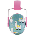 Snug Kids Earmuffs – Noise Reduction for Toddlers & Children – Adjustable, Lightweight, Foldable, Soft & Comfortable - Llamas