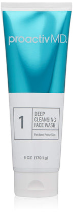 Proactiv MD Exfoliating Face Wash, Gentle and Hydrating Facial Cleanser and Acne Treatment for Sensitive Skin, 6 Oz Clear Unscented