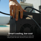 The Pod Company Pro Water Chiller – 0.5 HP – Ultra Fast 39°F Cooling for Cold Plunge Tubs – High-Power System for Heavy Use & Hot Climates – Compatible with Ice Pod & Long Pod