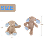 WEIGEDU Rabbit Bunny Stuffed Animals Plush Toys with Floppy Long Ears