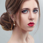 Cossa Dangle Earrings for Women Gold Earrings for Women