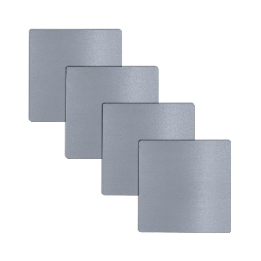 Tie Down – 4 Pack – 10" x 10" x 1/8" Steel Plates – 11 Gauge A36 Carbon Steel – Made in USA – Weldable Steel for DIY, Bracing, and Mounting