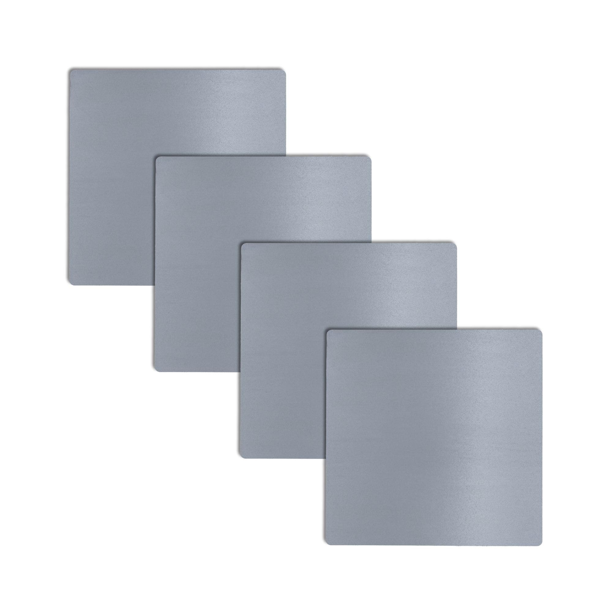Tie Down – 4 Pack – 10" x 10" x 1/8" Steel Plates – 11 Gauge A36 Carbon Steel – Made in USA – Weldable Steel for DIY, Bracing, and Mounting