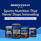 BodyTech 100% Pure Creatine Monohydrate Powder - Micronized for Maximum Absorption - Supports Muscle Strength & Power Output - Cherry Ice (13.58 oz, 55 Servings)