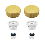 PILISPARK Anti-Siphon Industrial-control-valves Repair Kit， ASSE 1019-A Vacuum Breaker Check Valve Replacement Kits with Decorative Cover, Plastic Body,Plunger and O-Ring,2 Pack