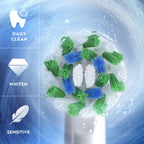 Oral-B Pro 1500 CrossAction Electric Power Rechargeable Battery Toothbrush, Powered by Braun