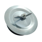 HARSKIYER 6 Inch Sewer Cleanout Cap, Durable Mechanical Test Plug Metal Sewer Drain Cover, Sewage Pipe Cap with Wing Nut for Pipes, Sinks, Pools