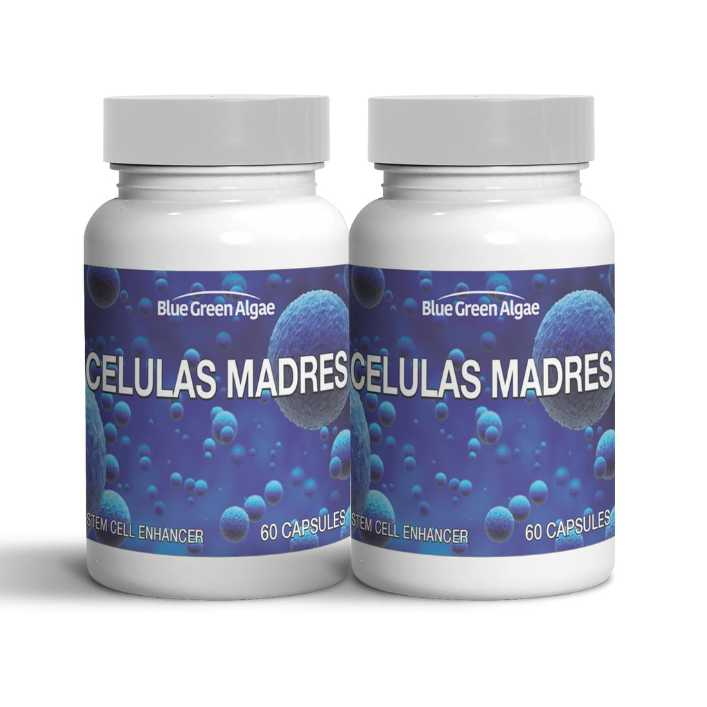 Celulas Madres- Stem Cell Supplement for Anti-Aging & Longevity, Non-GMO, Gluten-Free, Vegetarian Capsules, 60 Count (4)