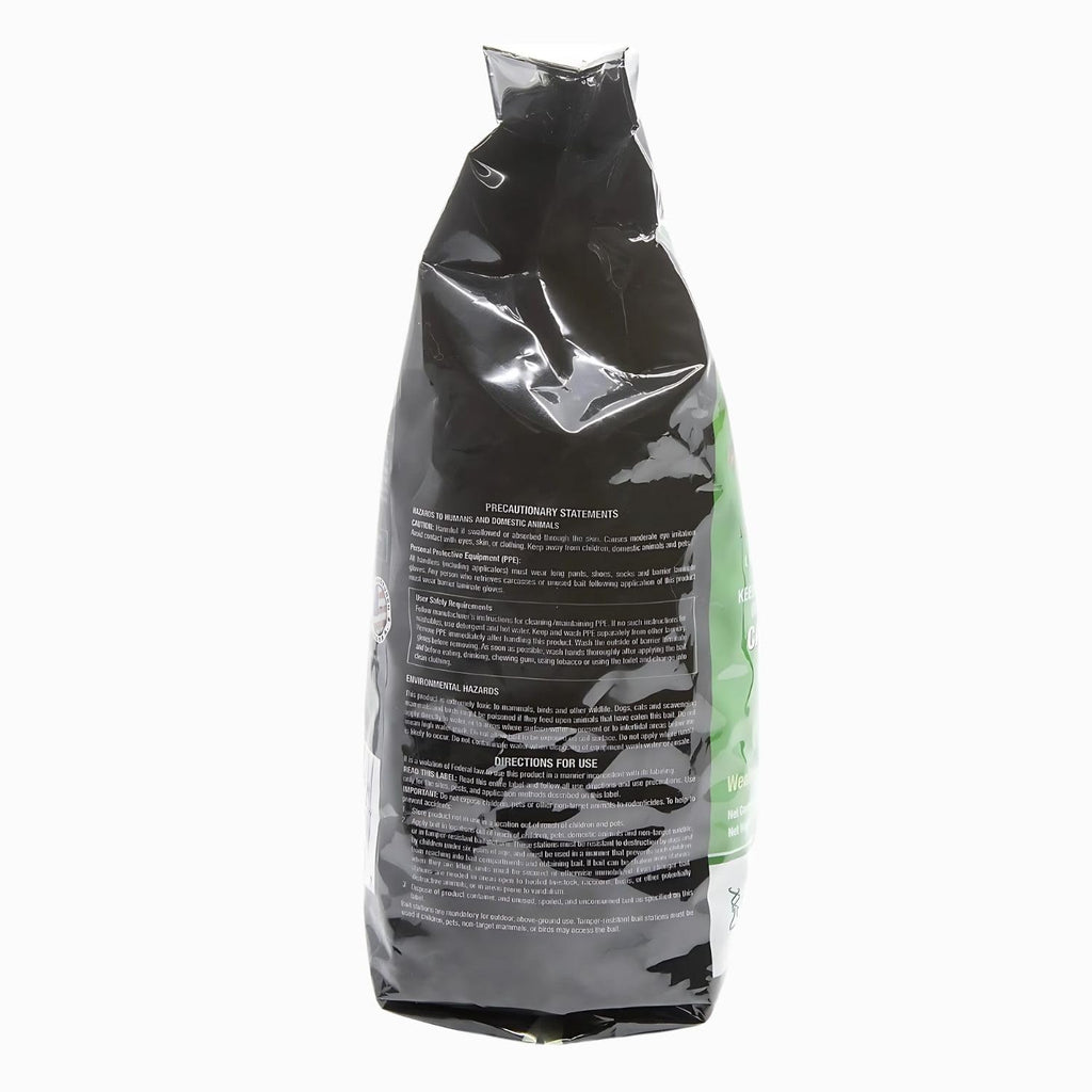 Neogen Ramik Green Fish Flavored Weather Resistant Rodenticide Nuggets, 4 lb bag (00615)