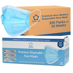 Litepak 500pcs Premium Disposable Face Mask SOFT 3ply - Individually Wrapped