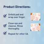 OCuSOFT Lid Scrub Original Eyelid Cleanser - Pre-Moistened Eyelid Wipes for Mild to Moderate Conditions - Eyelid Cleanser to Clean, Comfort & Soothe Irritated Eyelids - 30 Count