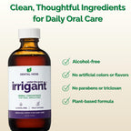Under The Gums Irrigant Solution – Alcohol-Free, Vegan Herbal Solution for Water Flossers & Oral Irrigators – Supports Gum Health Naturally - (45 Day Supply) by Dental Herb Company