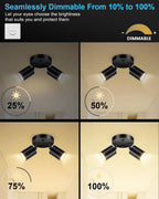 SerBion GU10 25 Watt Halogen Light Bulbs for Lava Lamp and Wax Warmer, 120V Dimmable, 6-Pack